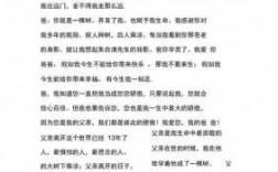 关于感恩父亲的短文（关于感恩父亲的短文100字）