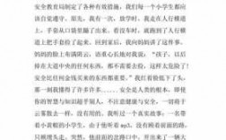 优秀安全短文（优秀安全短文300字）