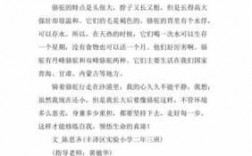 骆驼子短文阅读（骆驼这篇文章）