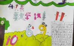 小学生数字短文（小学生数字故事手抄报图片）