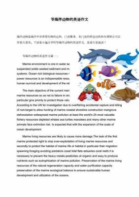 海洋生物英语短文（海洋生物的英语作文）-图2