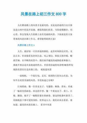 路上短文怎么写（路上短文阅读答案）-图1