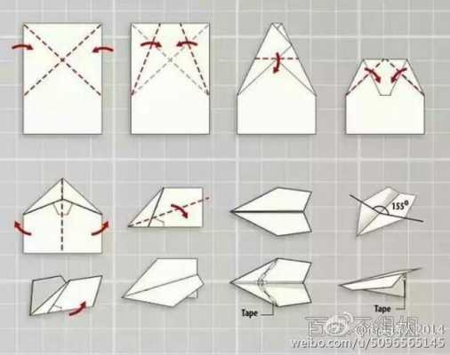 叠纸飞机的短文（叠纸飞机的过程用语言表达）-图3