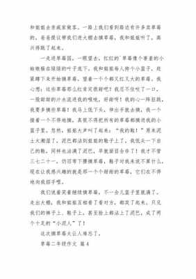 草莓阅读短文（草莓阅读题及答案二年级）-图1