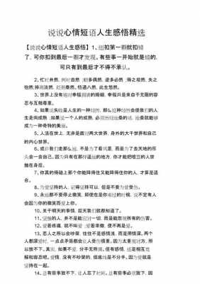 心情感悟短文（心情感悟句子,句句入你心坎）-图1