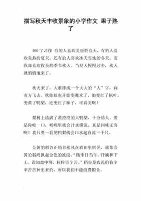 丰收为主题的短文（以丰收为话题的作文500字）-图3