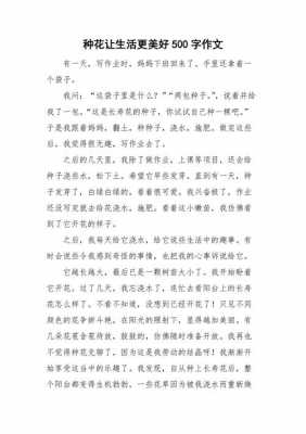 陪妈妈种花短文（跟妈妈一起种花的周记500字）-图3