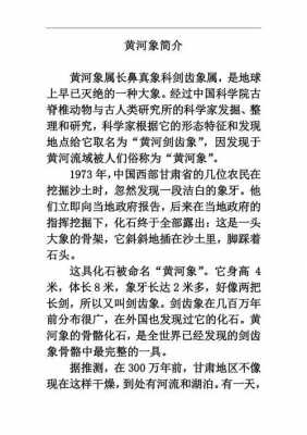 短文黄河象（短文黄河象阅读答案）-图2