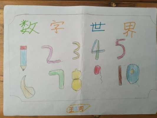 小学生数字短文（小学生数字故事手抄报图片）-图2