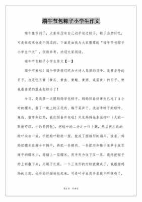 端午有关粽子短文（端午有关粽子短文阅读）-图2