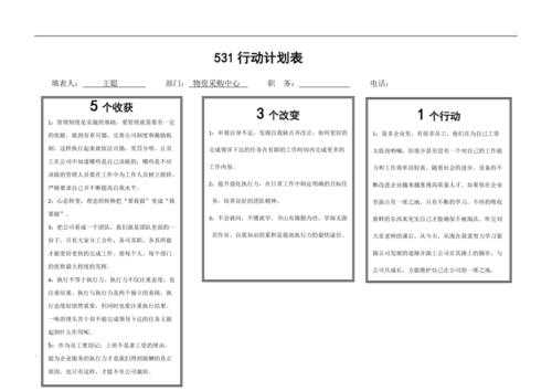 行动计划短文（行动计划内容怎么写）-图3