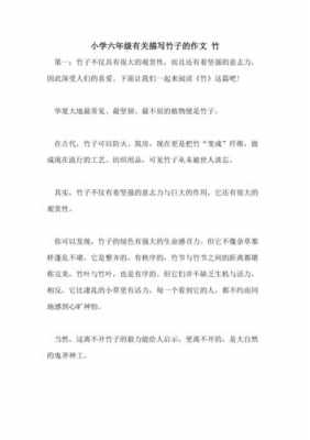 形容竹的短文（形容竹子的短句）-图1