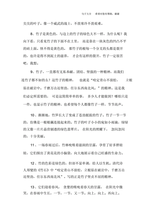 形容竹的短文（形容竹子的短句）-图3