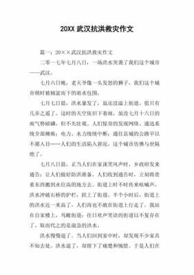 防汛抗灾短文（防汛救灾的文章）-图1