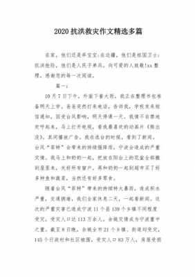 防汛抗灾短文（防汛救灾的文章）-图2