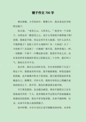 镜子短文（镜子阅读短文答案）-图1