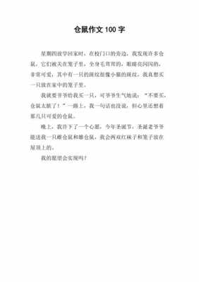 关于仓鼠短文（关于仓鼠的优秀作文）-图3