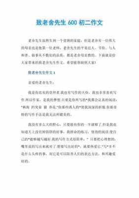 老舍先生短文及答案（老舍先生阅读）-图3