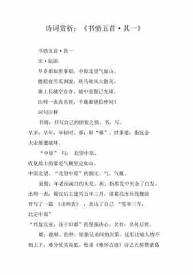 书愤短文答案（书愤鉴赏文章）-图2