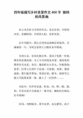 美丽乡村短文答案（美丽乡村阅读理解答案）-图1