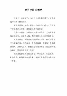 感悟责任短文（关于责任的感悟200字）-图2