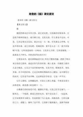 老舍短文两篇（老舍的文章选段）-图3