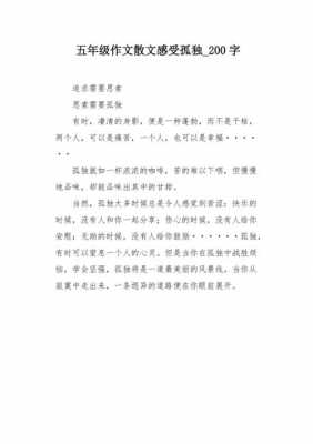 孤独的情感短文（孤独的情感短文阅读）-图3