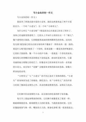 阅读短文小金鱼（阅读短文小金鱼答案）-图3