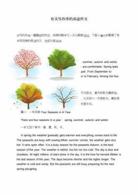 季节英文短文（季节英文短文翻译）-图2