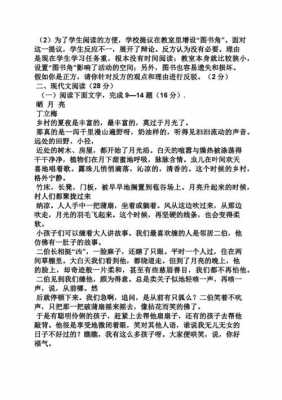 晒月亮短文阅读（晒月亮阅读答案）-图2