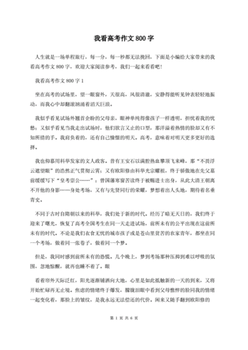 挑战高考小短文（关于挑战的高考作文）-图2