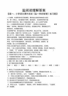 盐短文答案（盐这本书怎么样）-图1