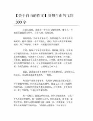 追求自由的短文（追求自由的短文作文）-图2