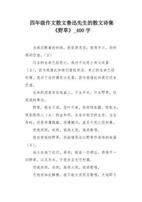 关于野的短文答案（关于野草的问题和答案）-图1