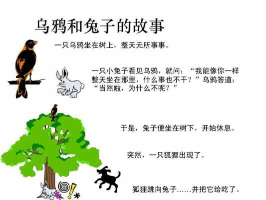 兔子学乌鸦阅读短文（兔子与乌鸦的启示）-图2