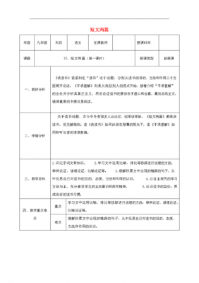 初三短文填空教案（初三短文填空教案人教版）-图1