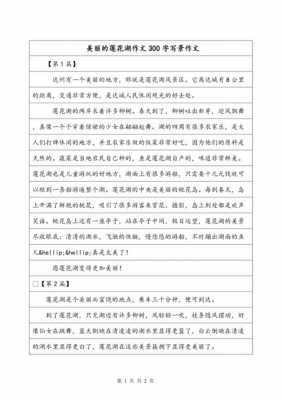 荷花湖短文（荷花湖课外阅读）-图2