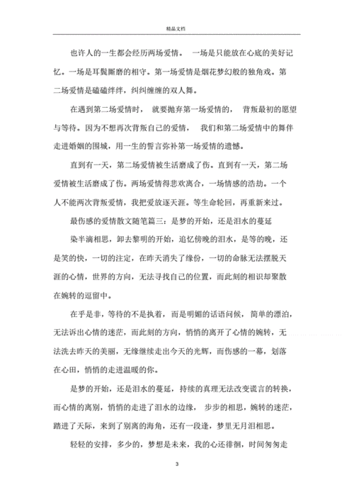 伤感长篇短文（伤感长文章）-图1