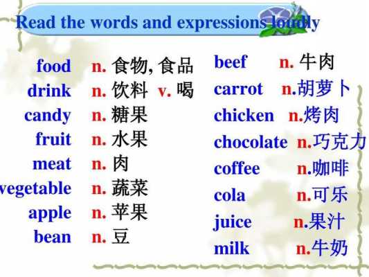 关于果汁的英语短文（关于果汁的英语单词）-图1