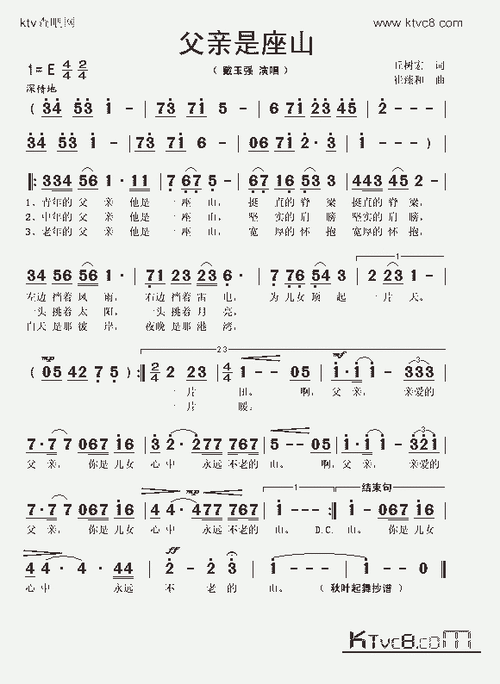 父亲是座山短文（父亲是一座山,承载了）-图1