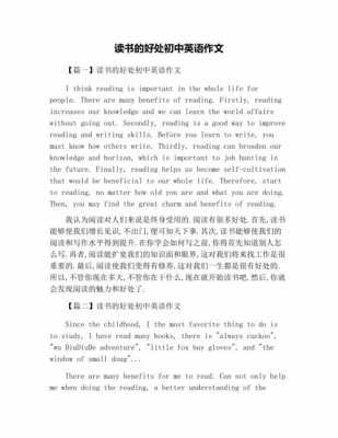 关于读书的短文英文（关于读书的英语作文简单）-图3